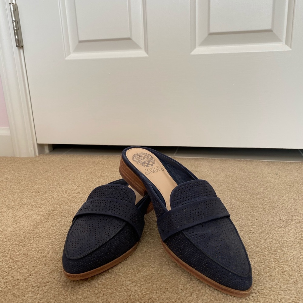 Vince Camuto loafer slides